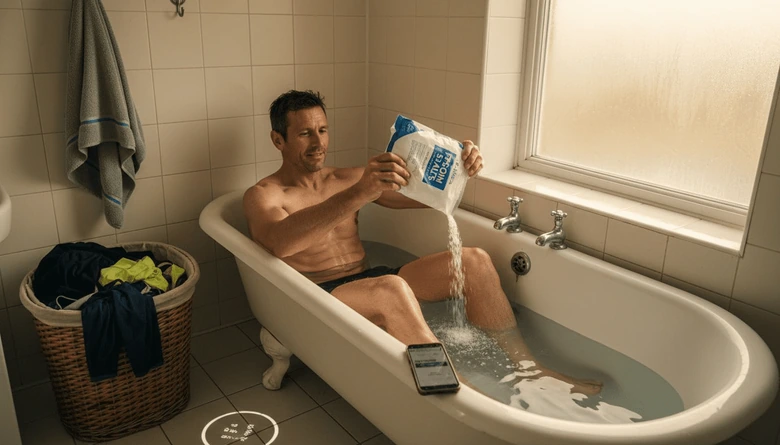 Epsom Salt Recovery: 2 Cups Cut Muscle Soreness 30%